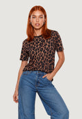 T-shirt Cotone Stampa Zebra