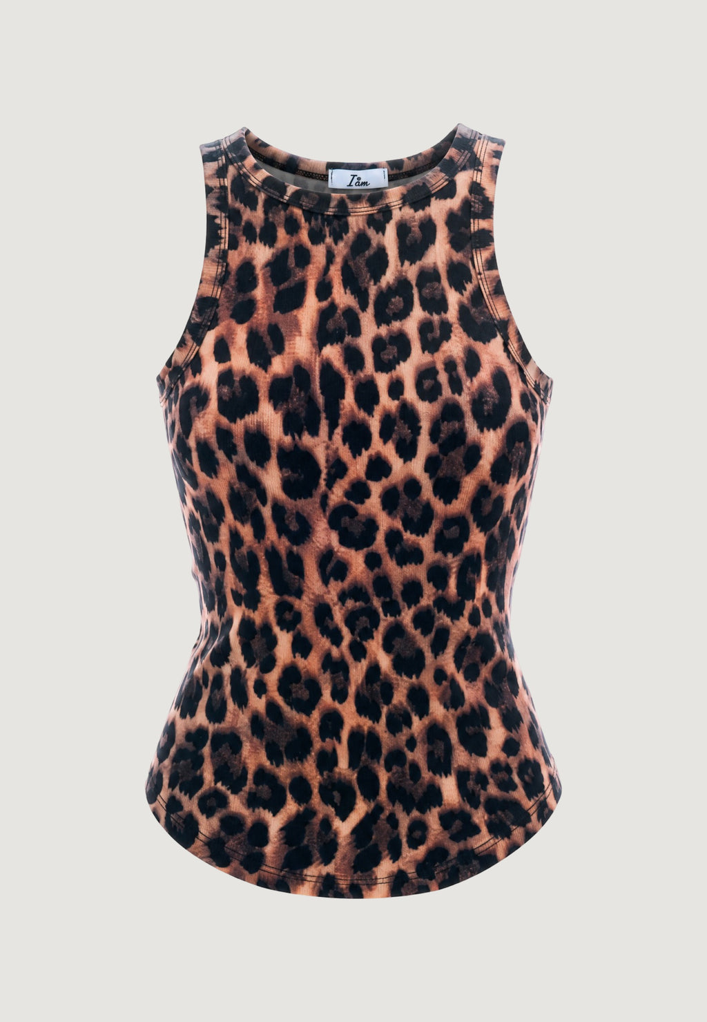 Top Cotone Stampa Animalier