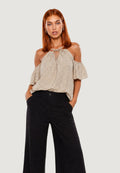 Top Viscosa Spalle Scoperte