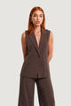 Gilet Modal Monopetto