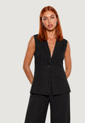 Gilet Modal Monopetto