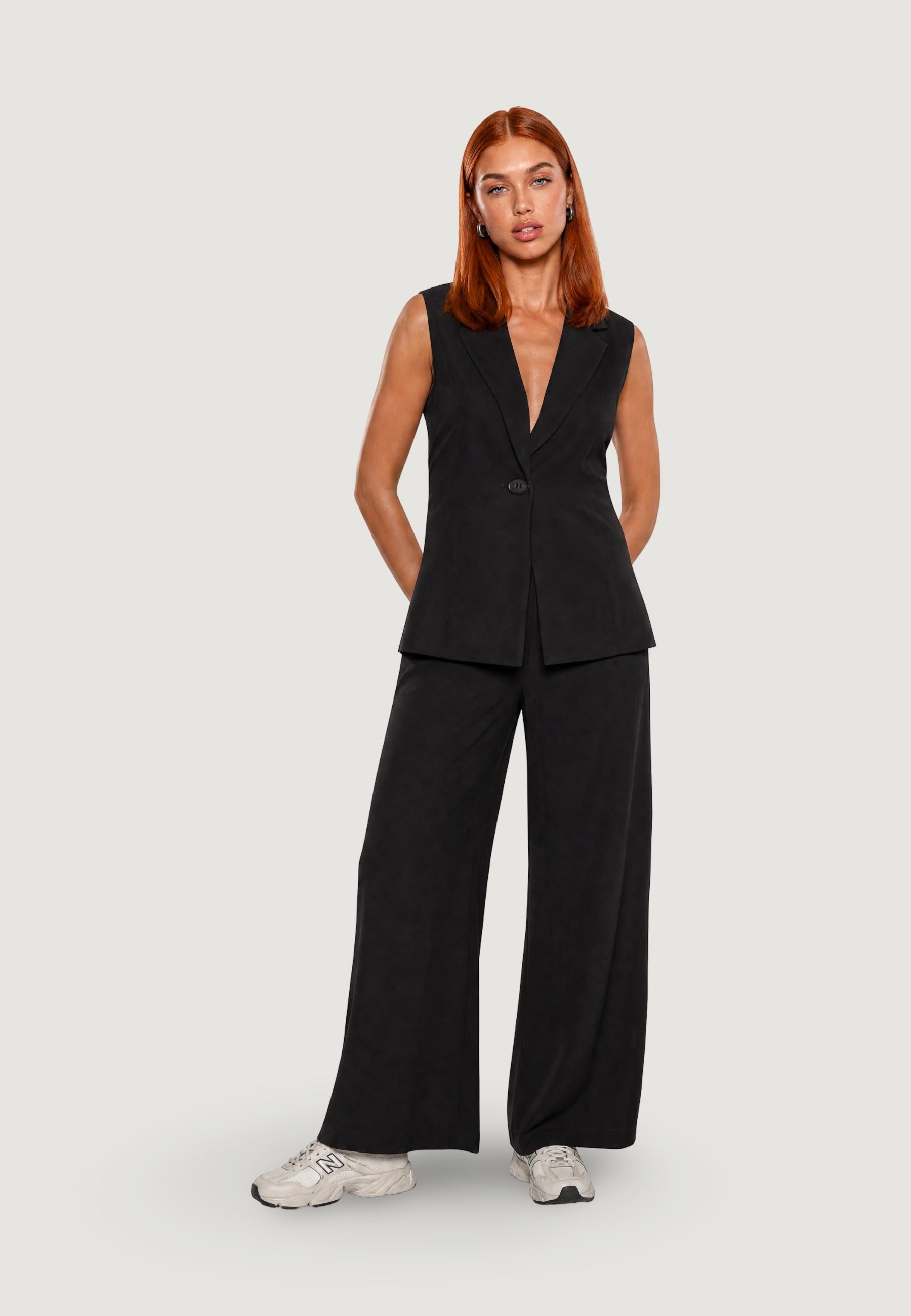 Gilet Modal Monopetto