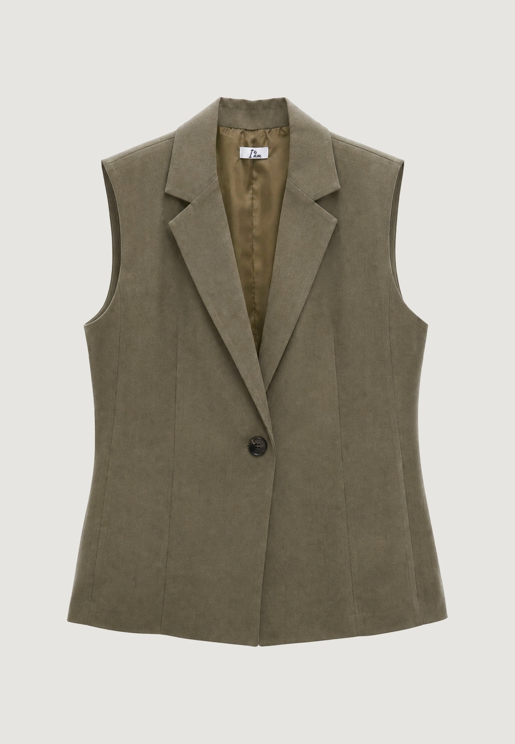Gilet Modal Monopetto