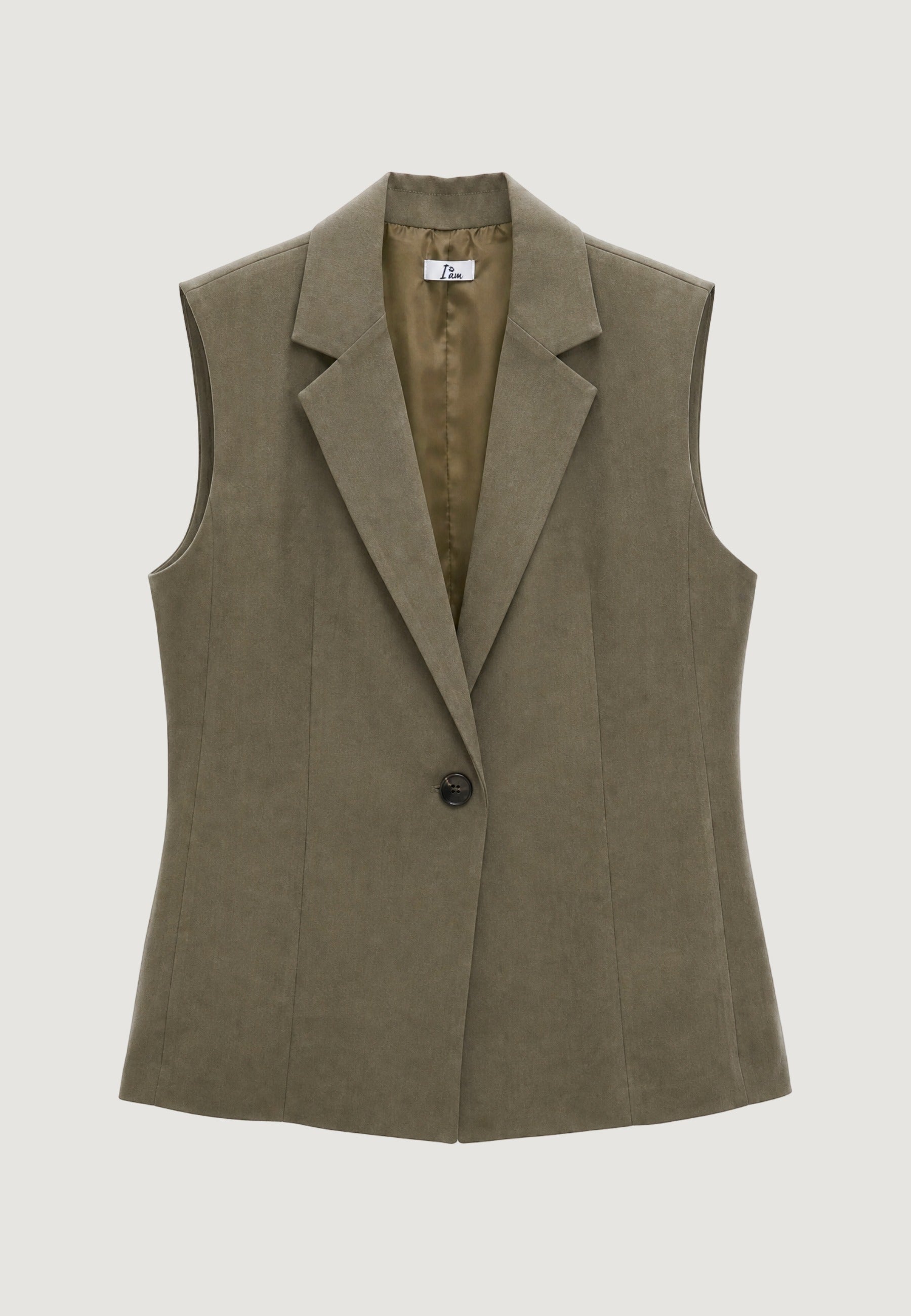 Gilet Modal Monopetto