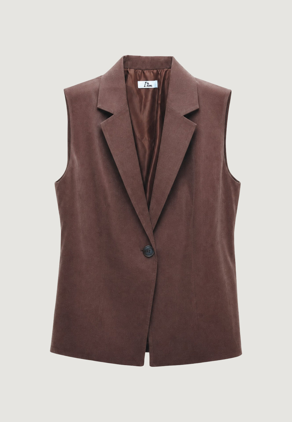 Gilet Modal Monopetto