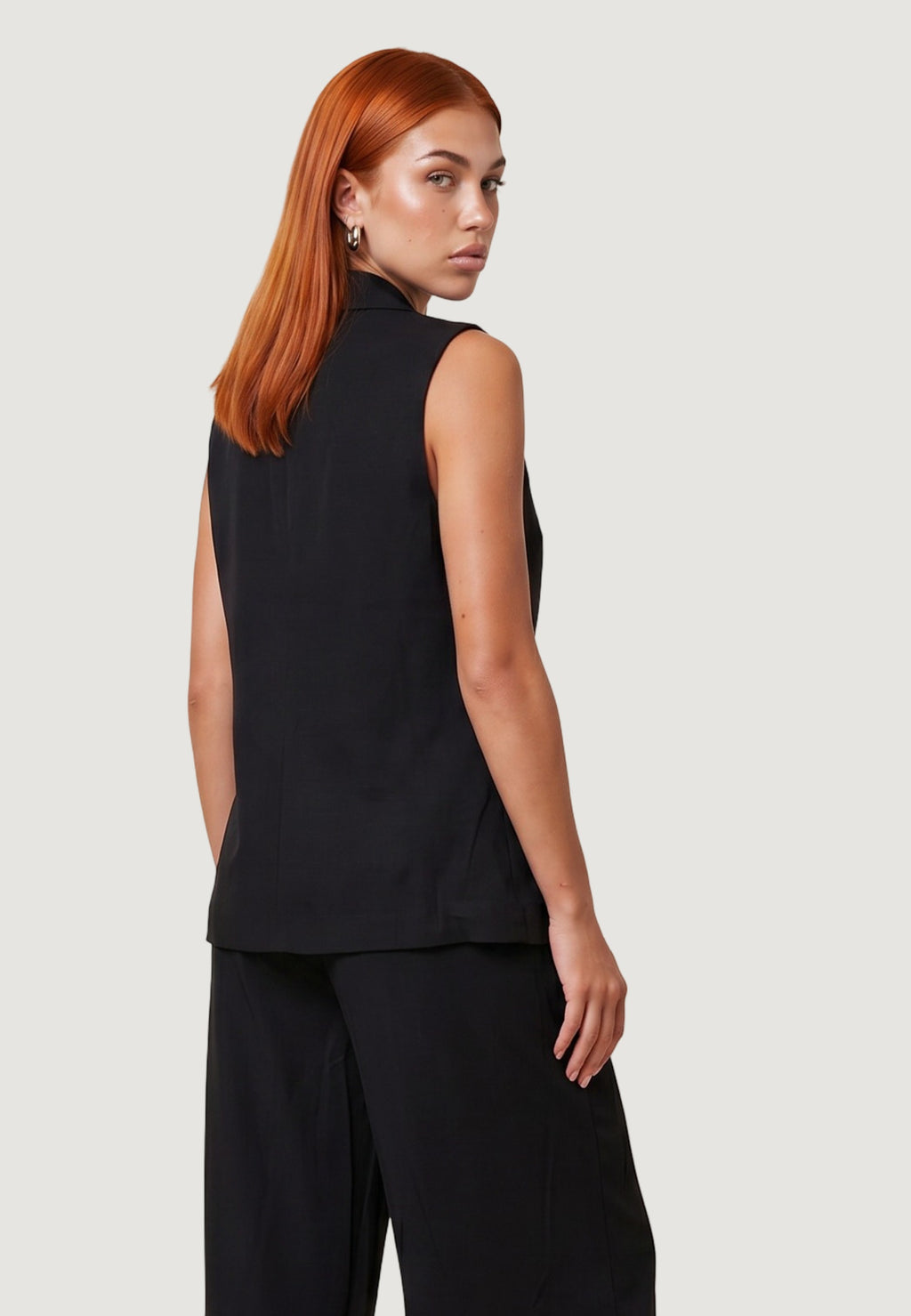 Gilet Modal Monopetto