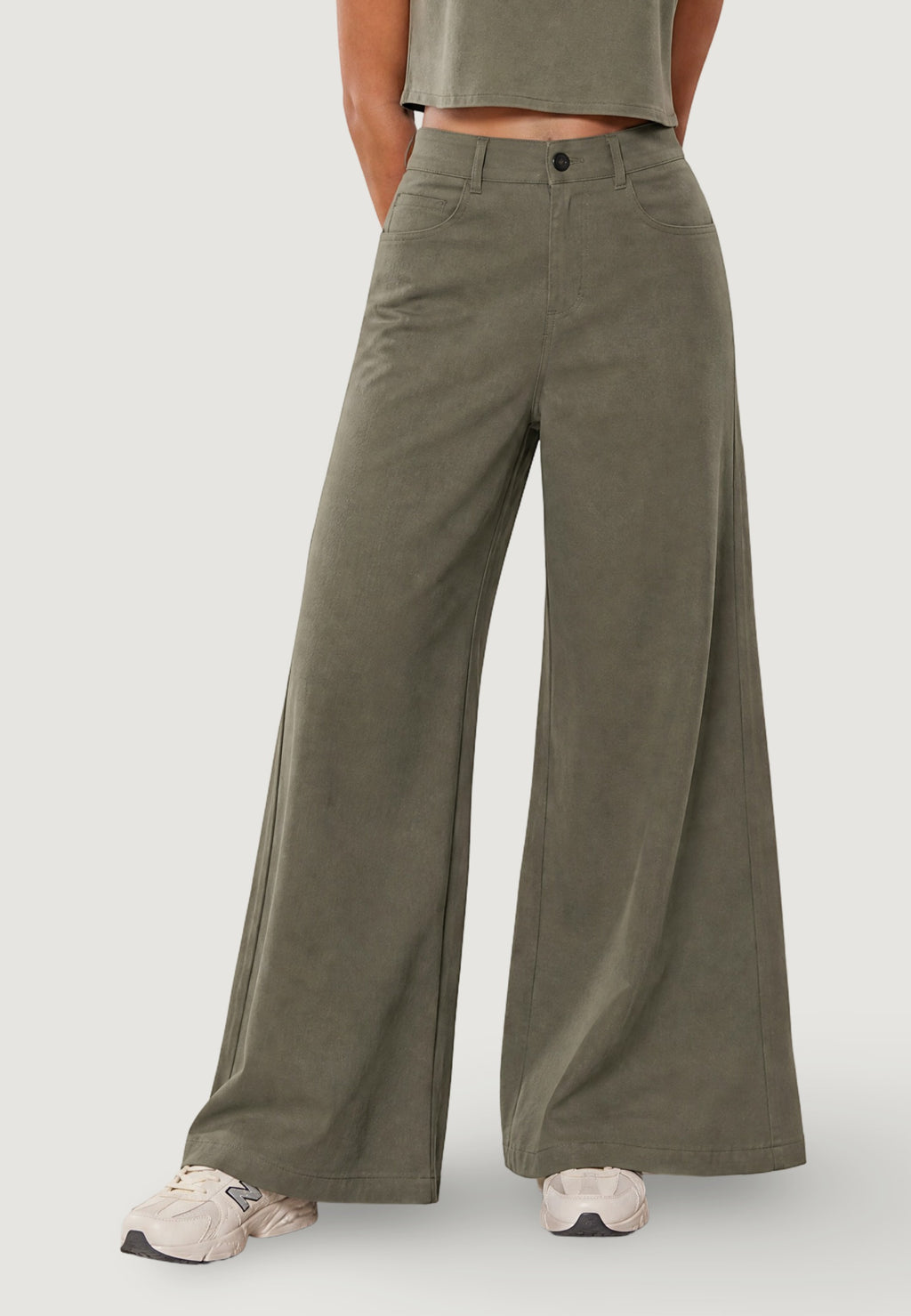 Pantaloni Modal A Palazzo
