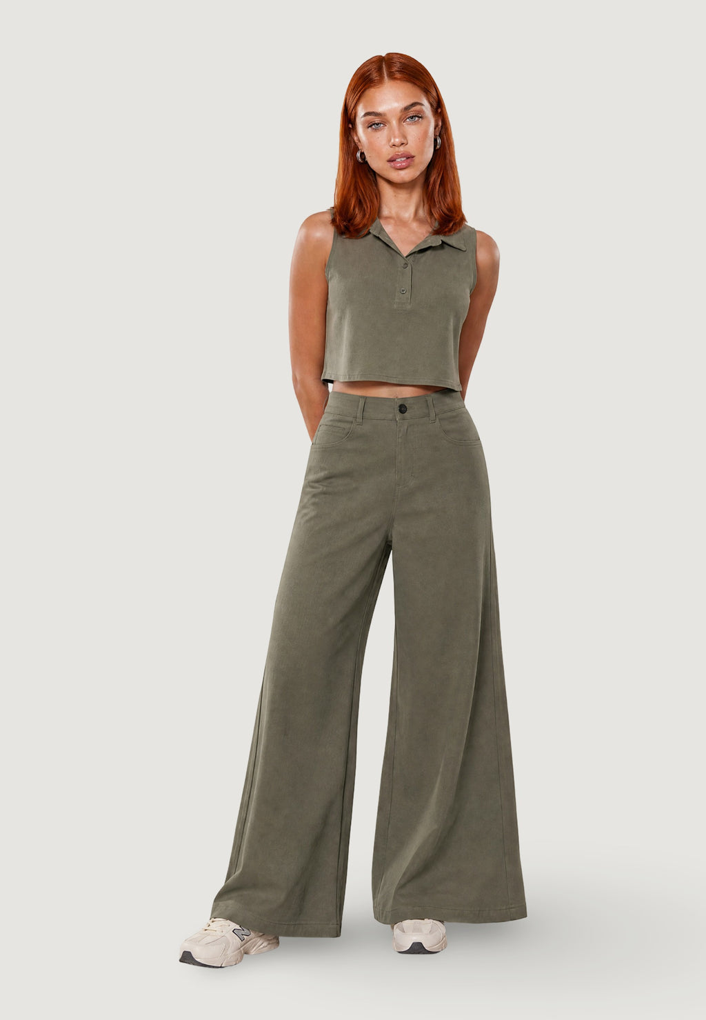 Pantaloni Modal A Palazzo
