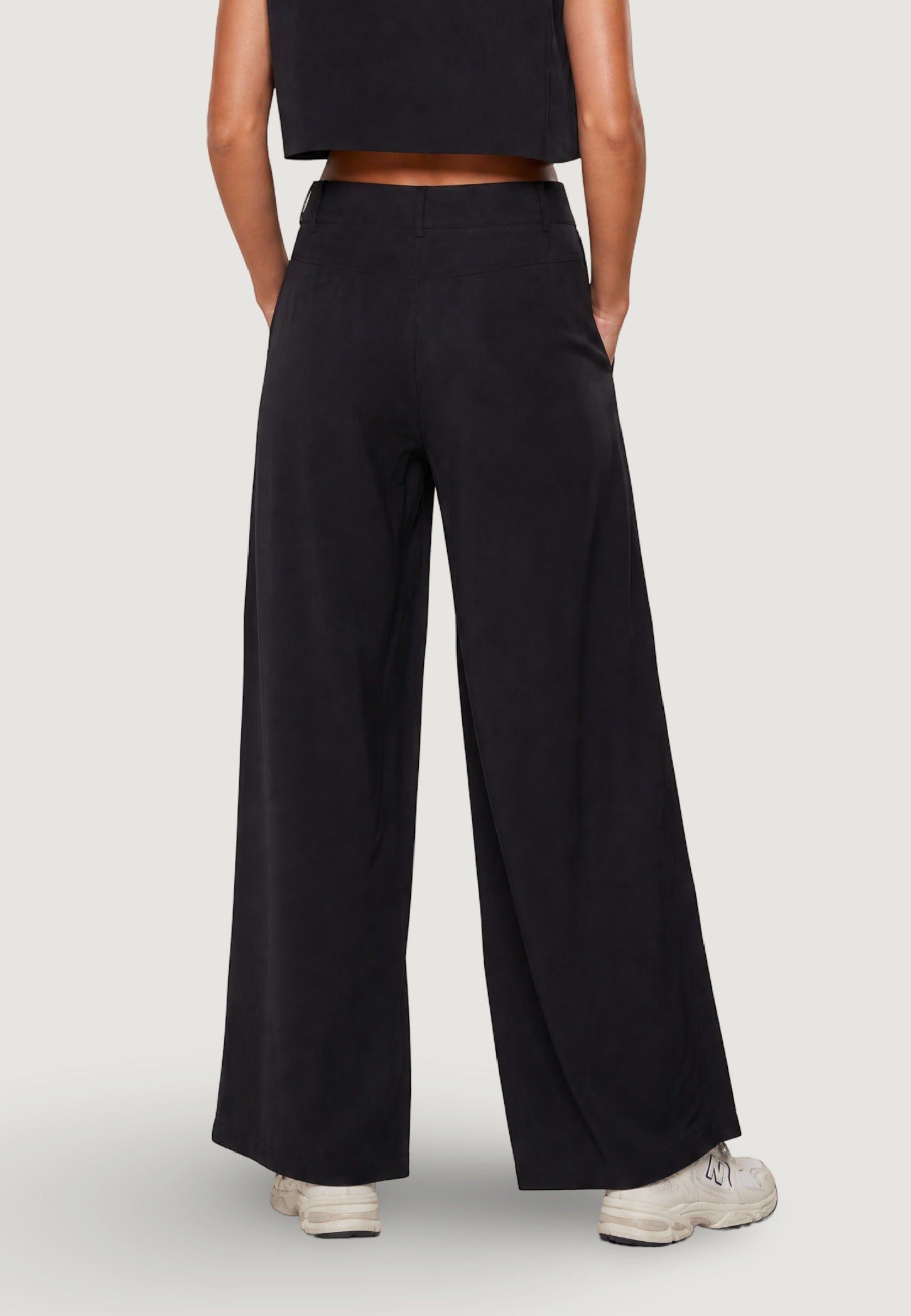 Pantaloni Modal A Palazzo