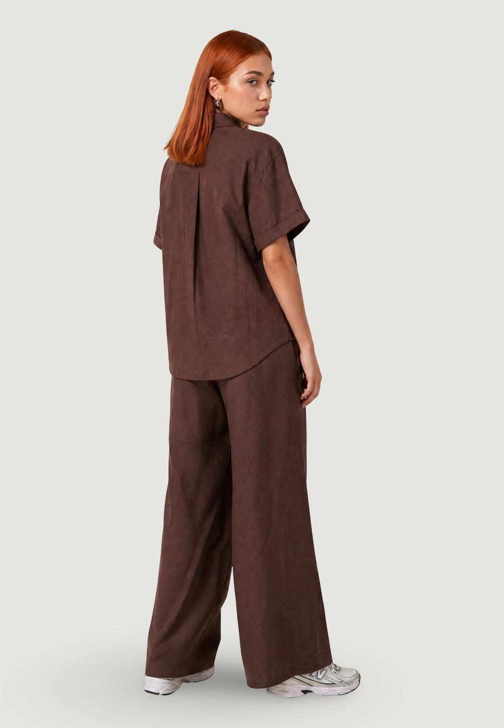 Camicia Lino Maniche Ampie