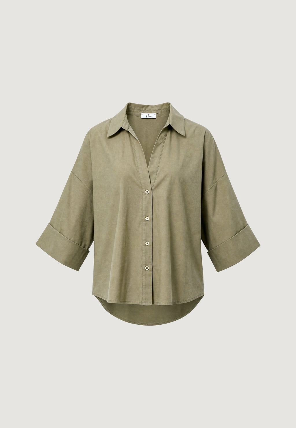 Camicia Lino Maniche Ampie