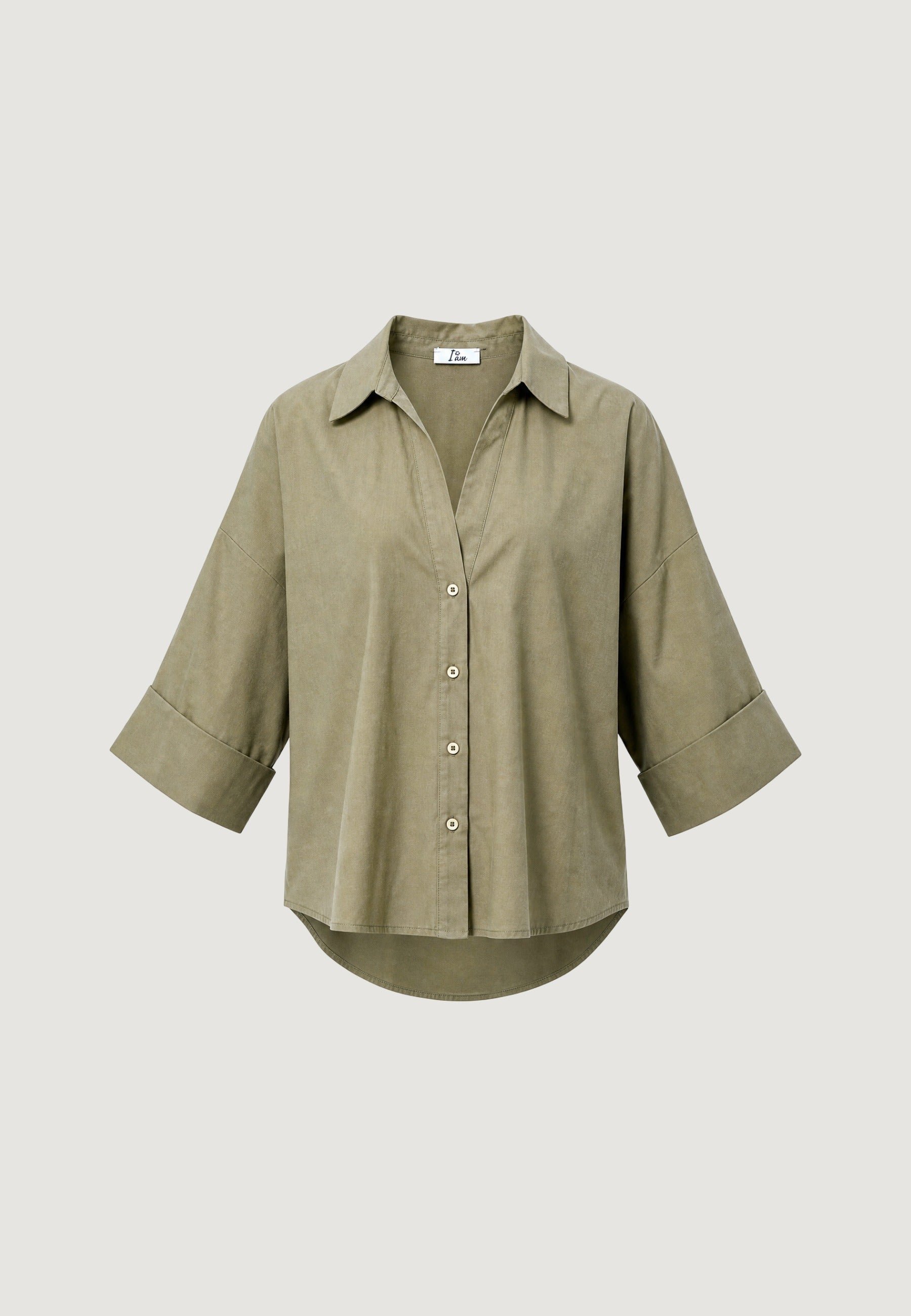 Camicia Lino Maniche Ampie