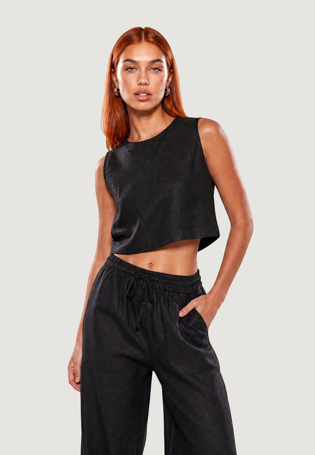 Top Lino Minimalista