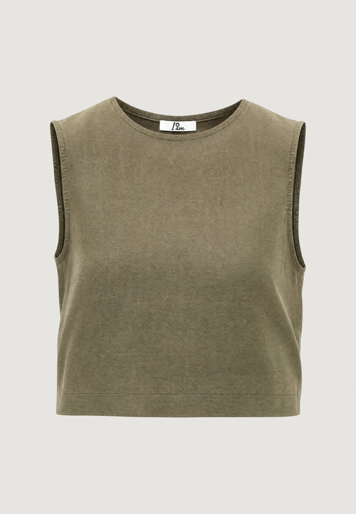 Top Lino Minimalista