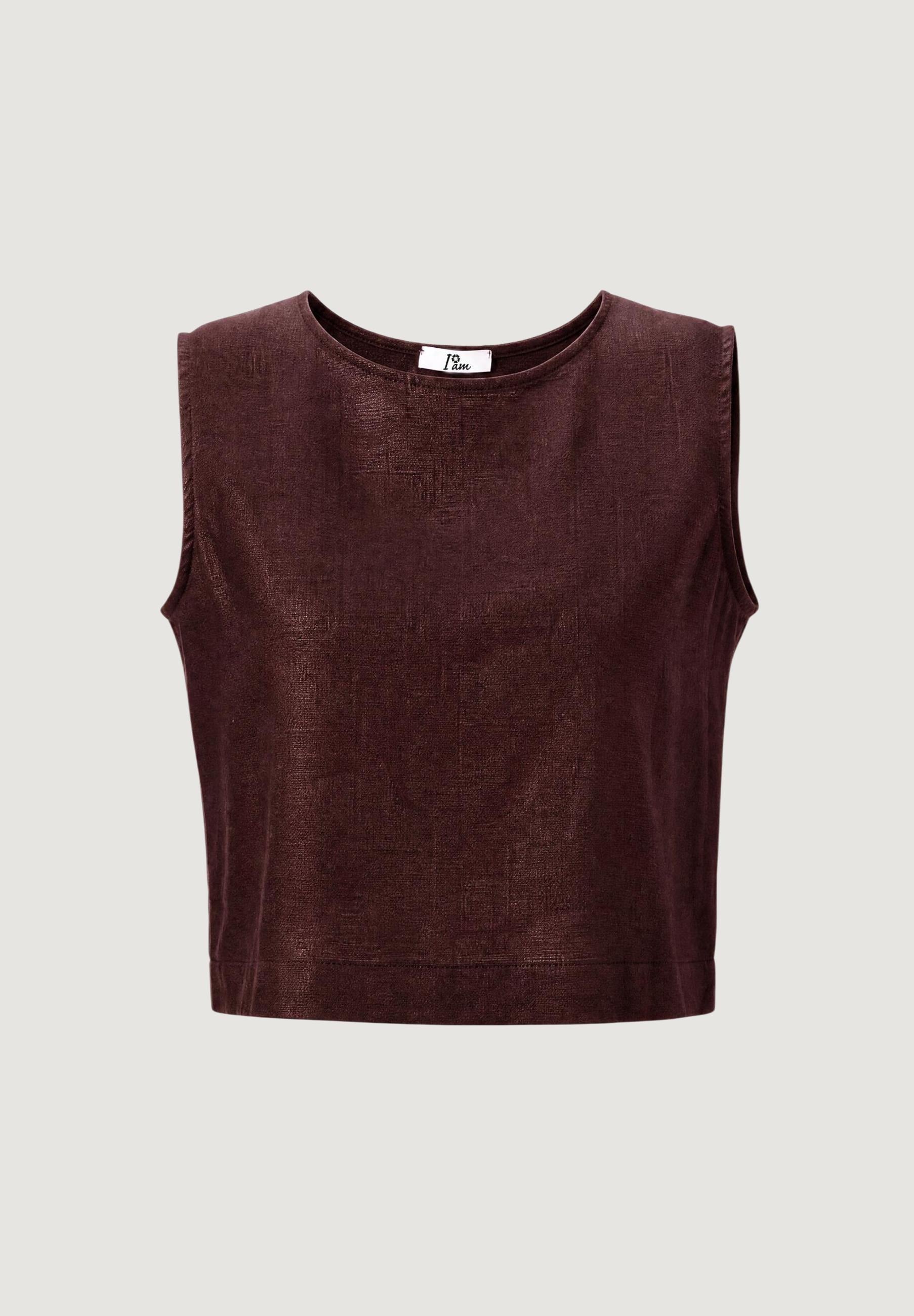 Top Lino Minimalista
