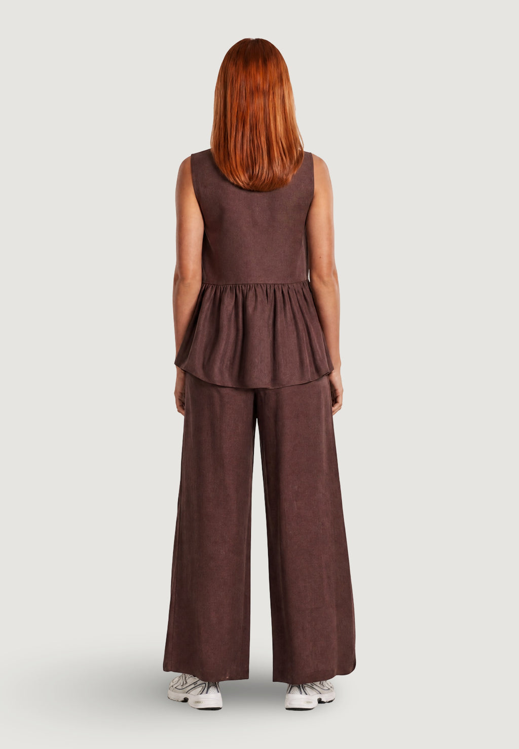 Gilet Lino Bottoni