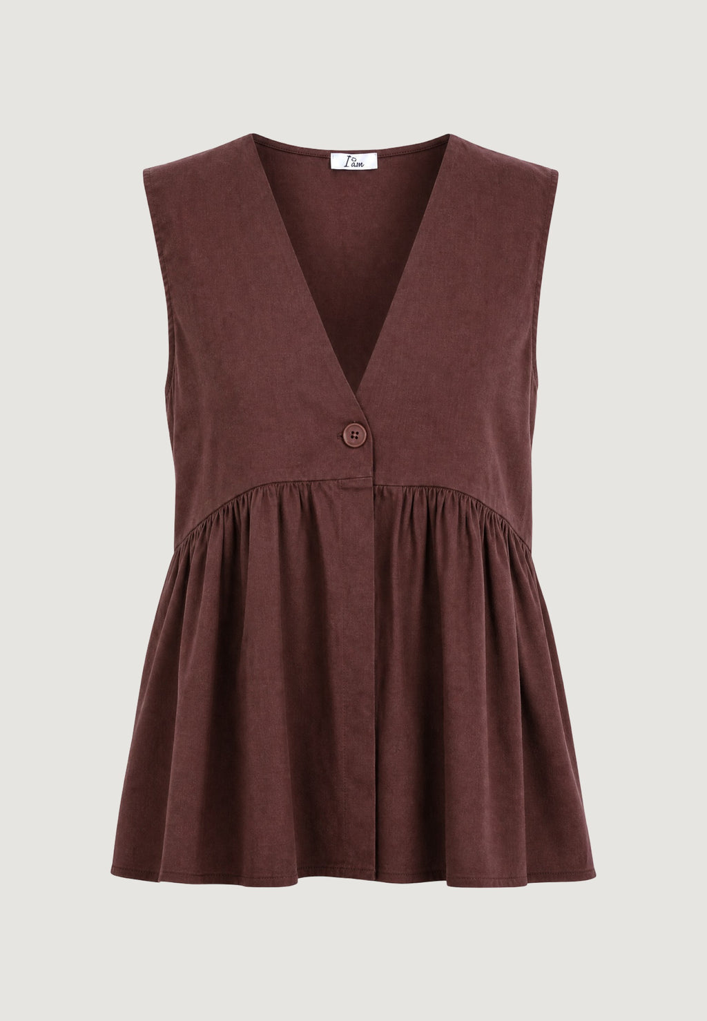 Gilet Lino Bottoni
