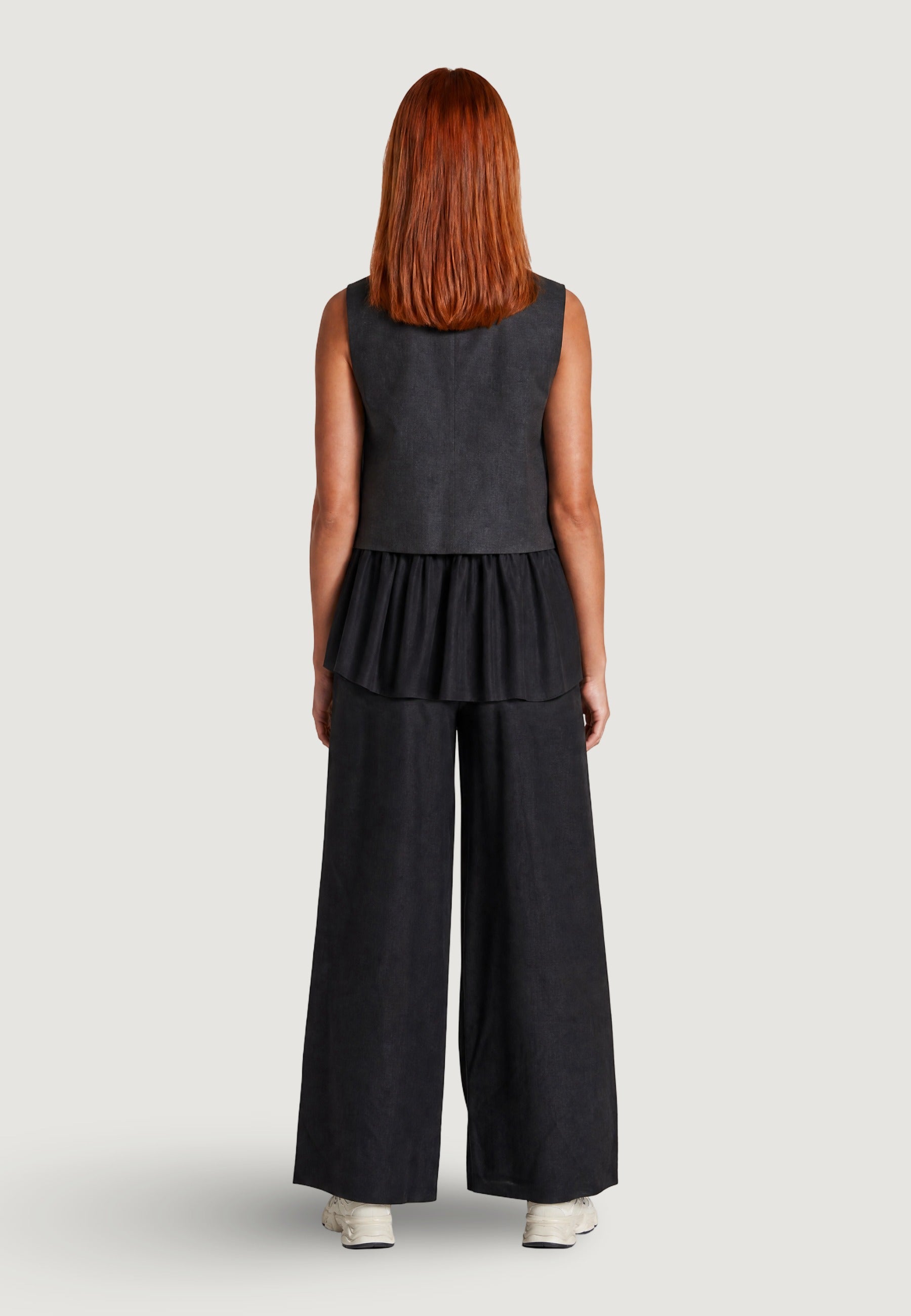 Gilet Lino Bottoni