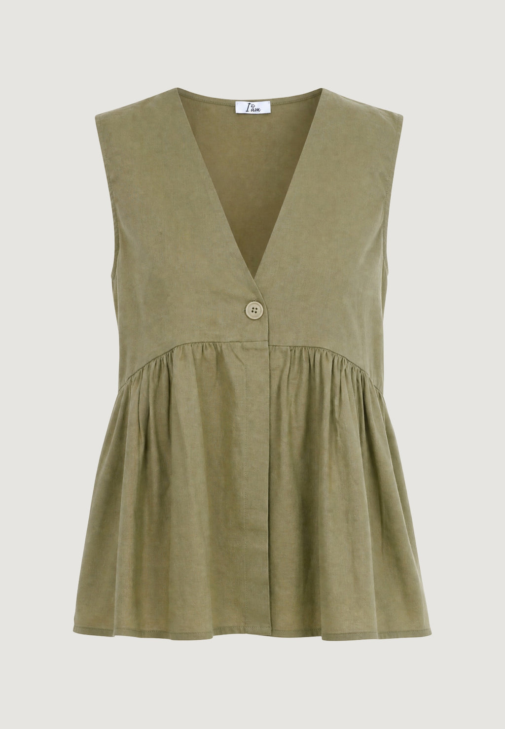 Gilet Lino Bottoni