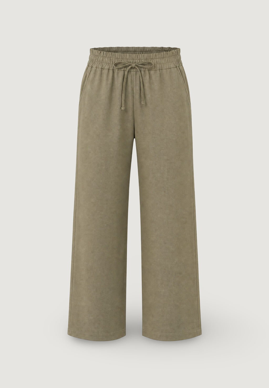 Pantaloni Lino Ampi