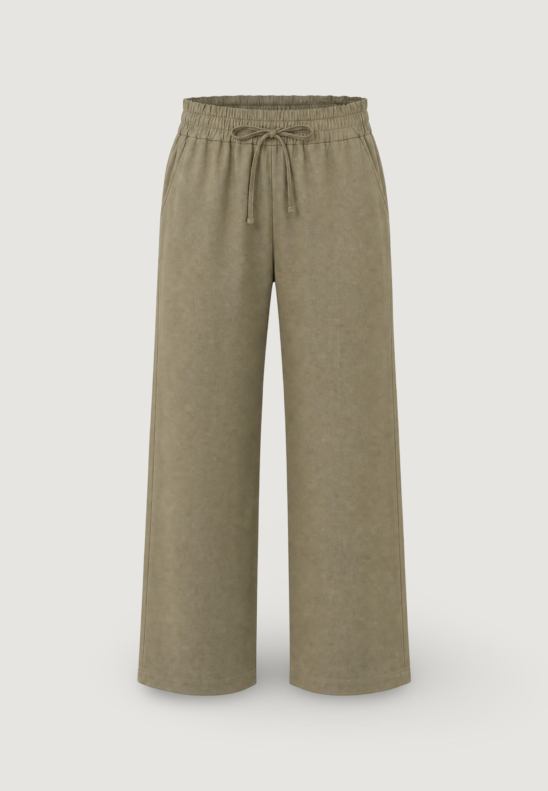Pantaloni Lino Ampi