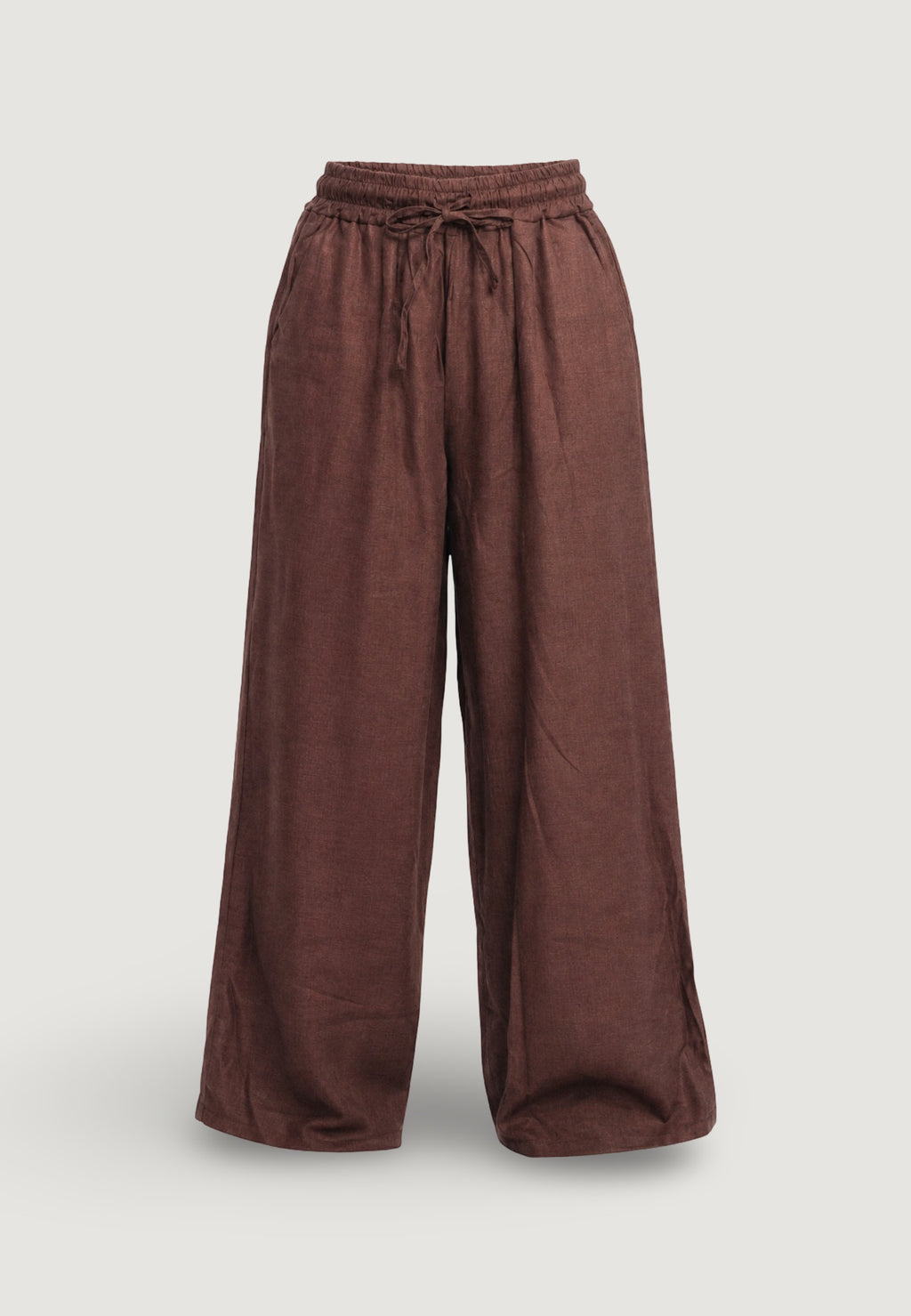 Pantaloni Lino Ampi