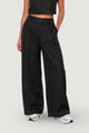 Pantaloni Lino Gamba Ampia
