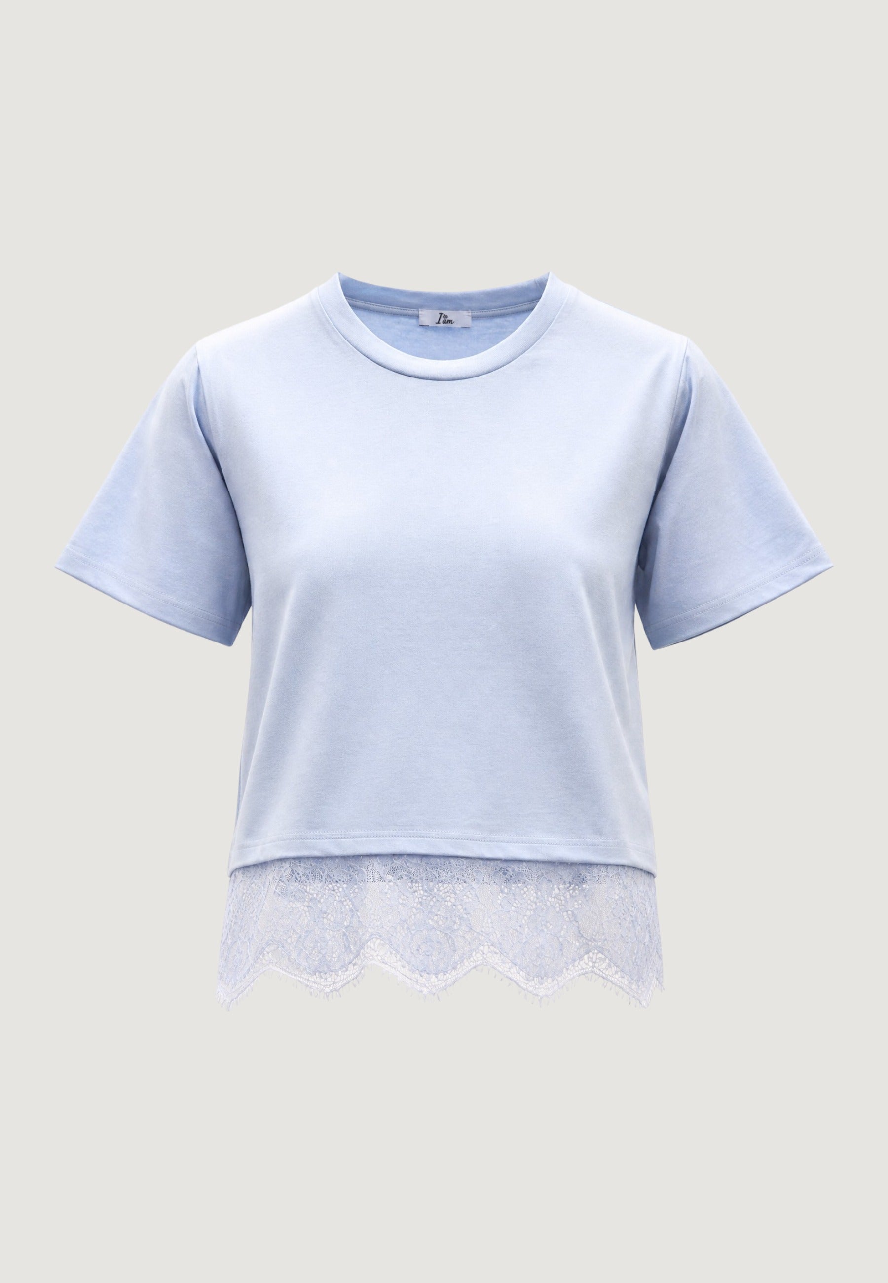 T-shirt Cotone Pizzo
