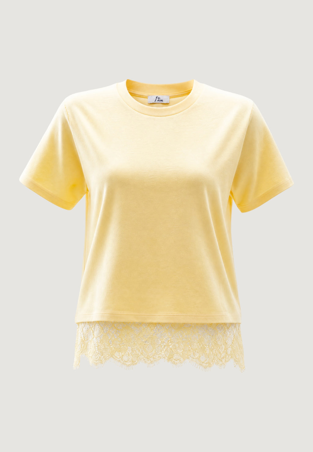 T-shirt Cotone Pizzo