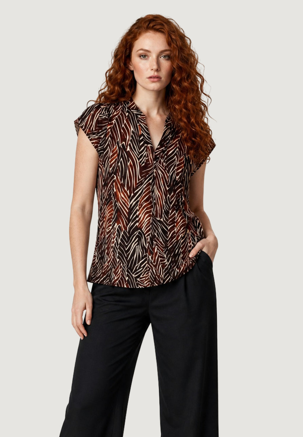 Blusa Viscosa Floreale
