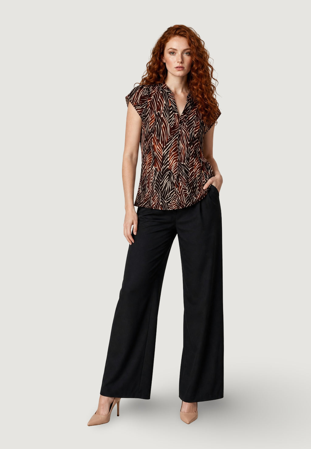 Blusa Viscosa Floreale