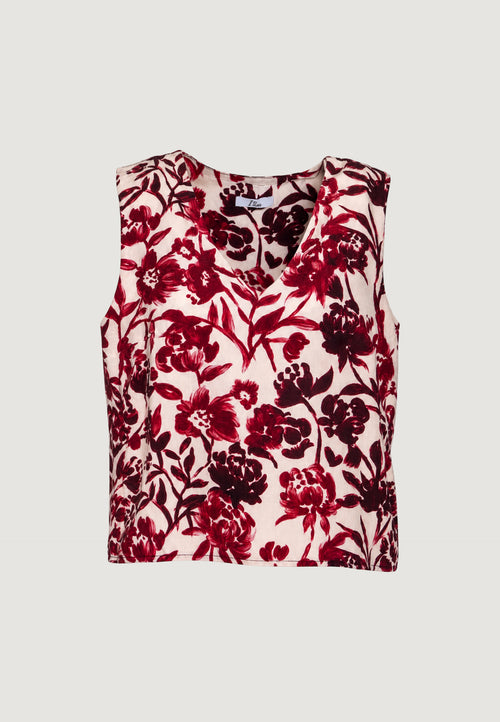 Top Viscosa Floreale