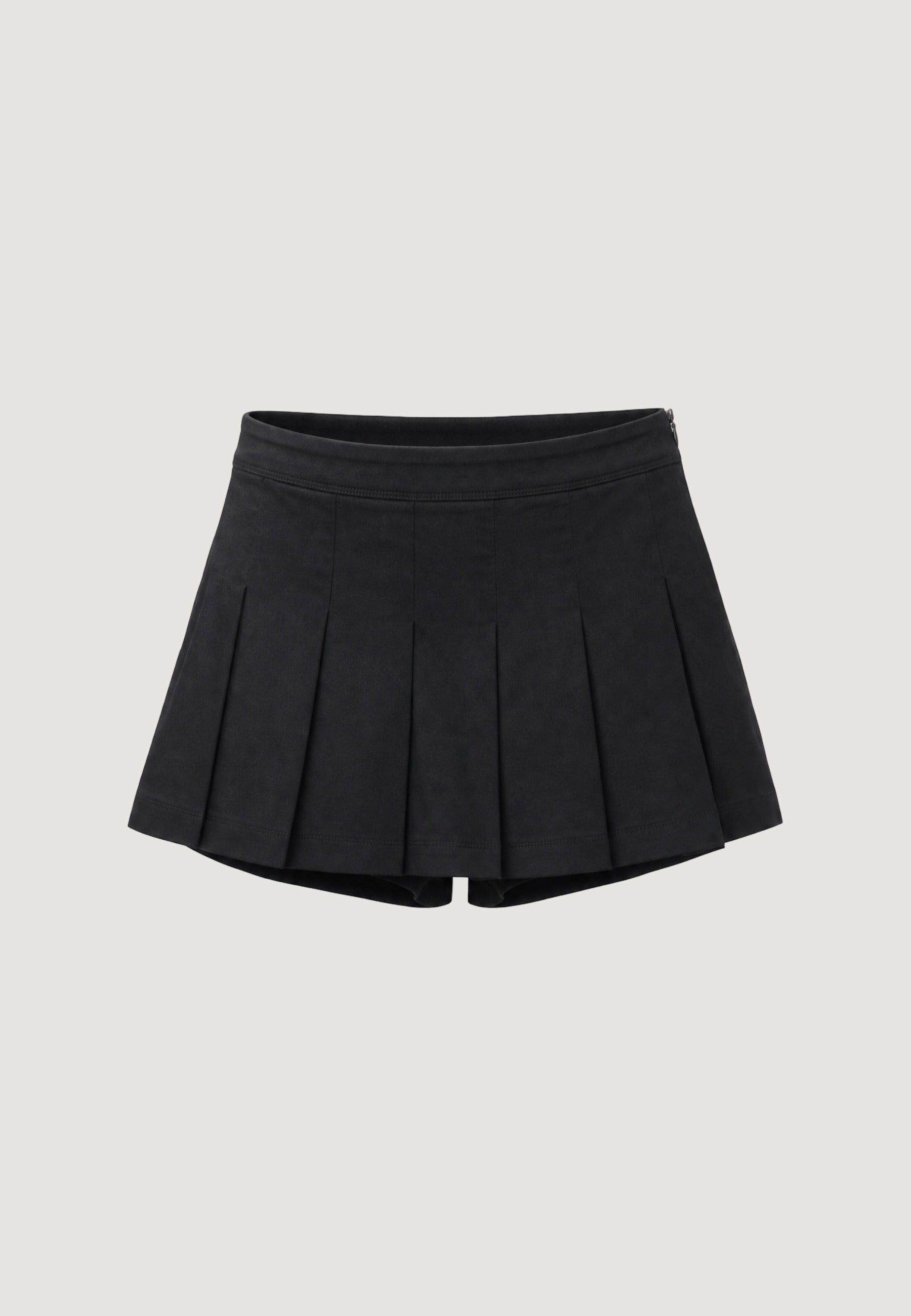 Gonna Pantalone Cotone Plissé