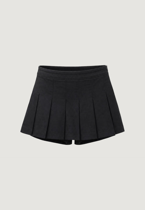 Gonna Pantalone Cotone Plissé