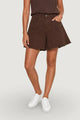 Shorts Cotone Orlo Grezzo