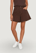 Shorts Cotone Orlo Grezzo