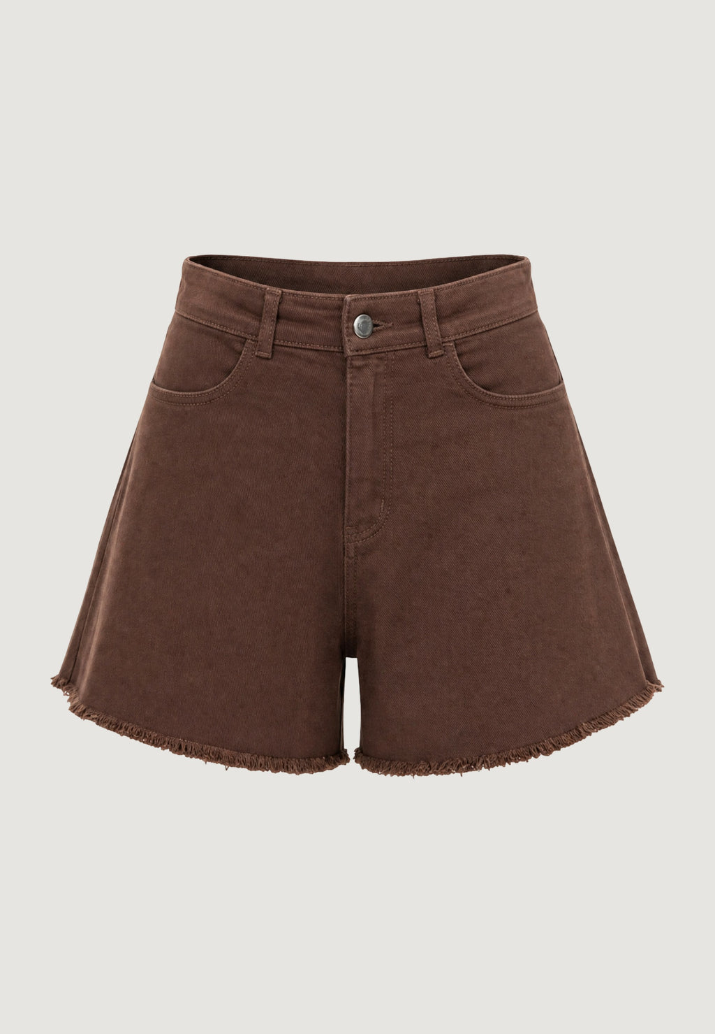Shorts Cotone Orlo Grezzo