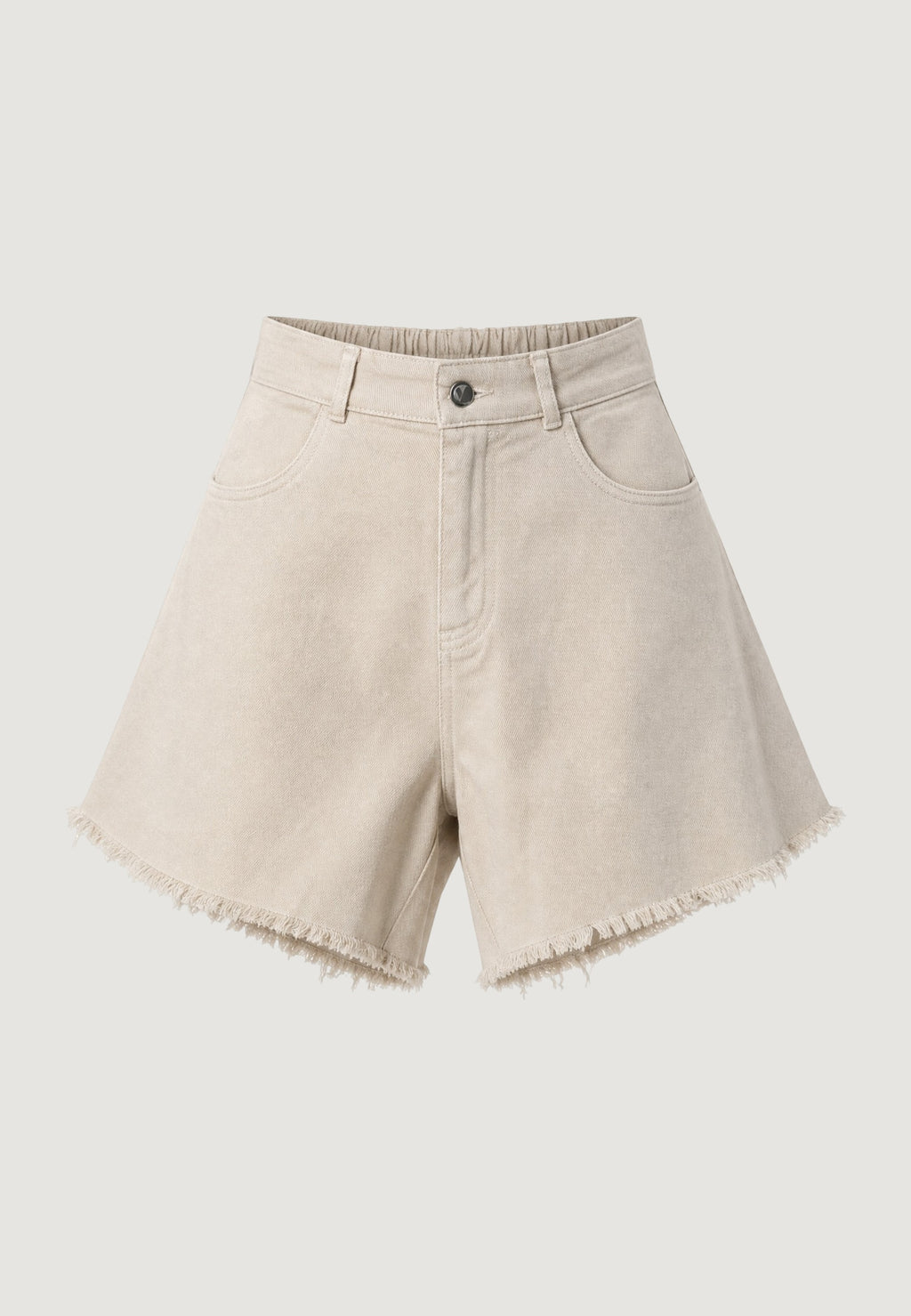 Shorts Cotone Orlo Grezzo