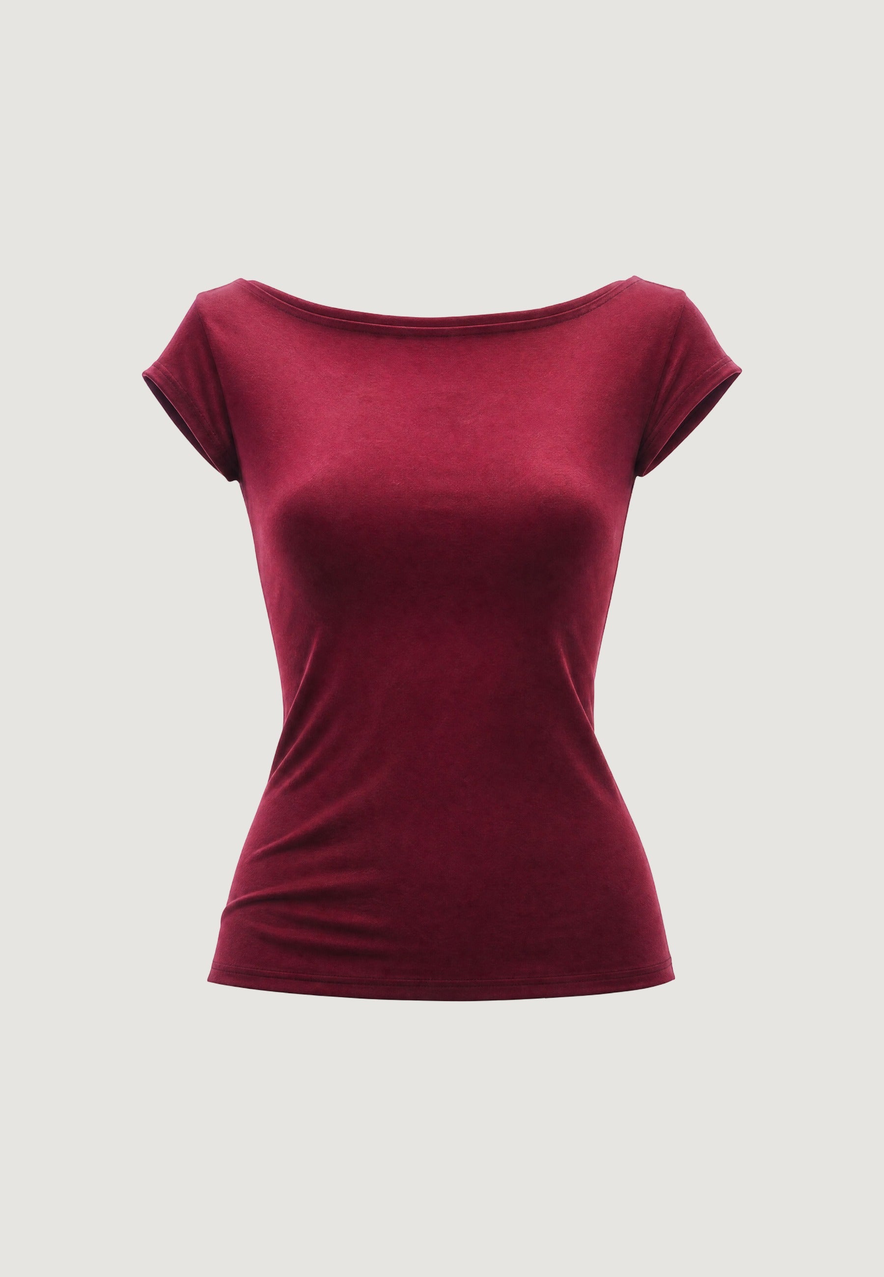 TOP CON SCOLLO DIETRO