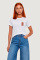 T-SHIRT HEAVY COTTON STAMPA BARBONCINO