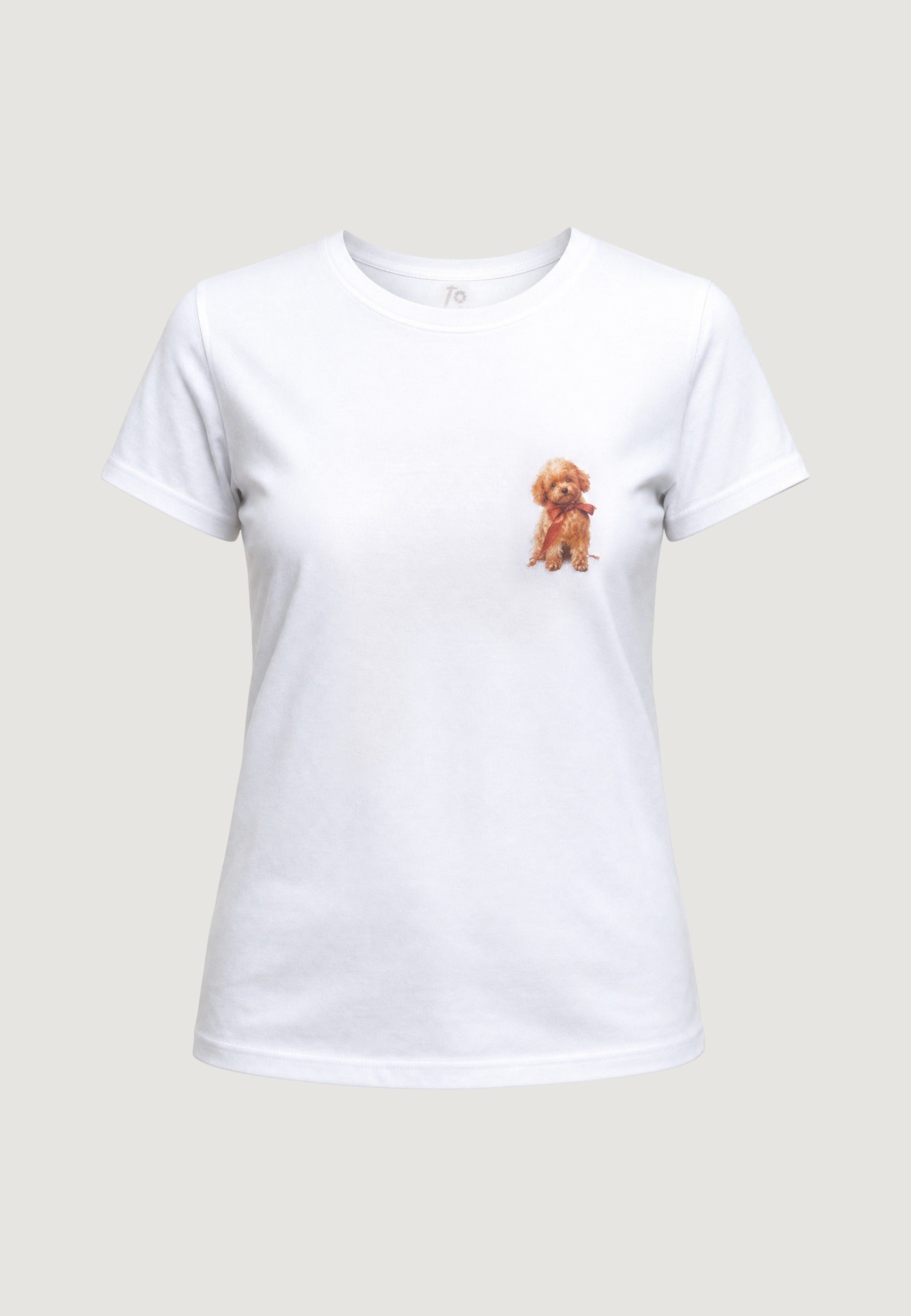 T-SHIRT HEAVY COTTON STAMPA BARBONCINO