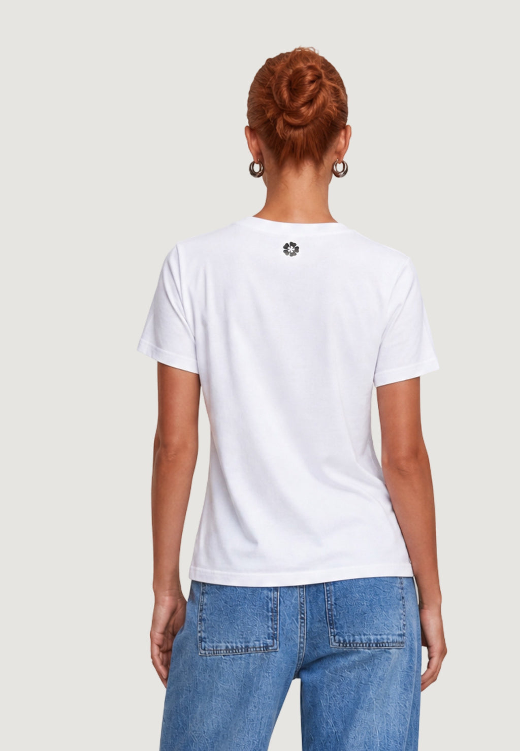 T-SHIRT HEAVY COTTON STAMPA CAGNOLINI