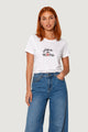 T-SHIRT HEAVY COTTON STAMPA SCRITTA JOIE VIVRE