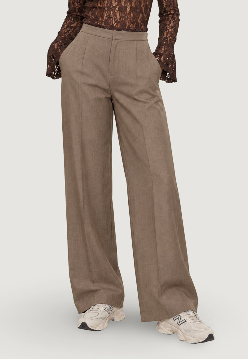 DIAMANTE PLEATED PANT