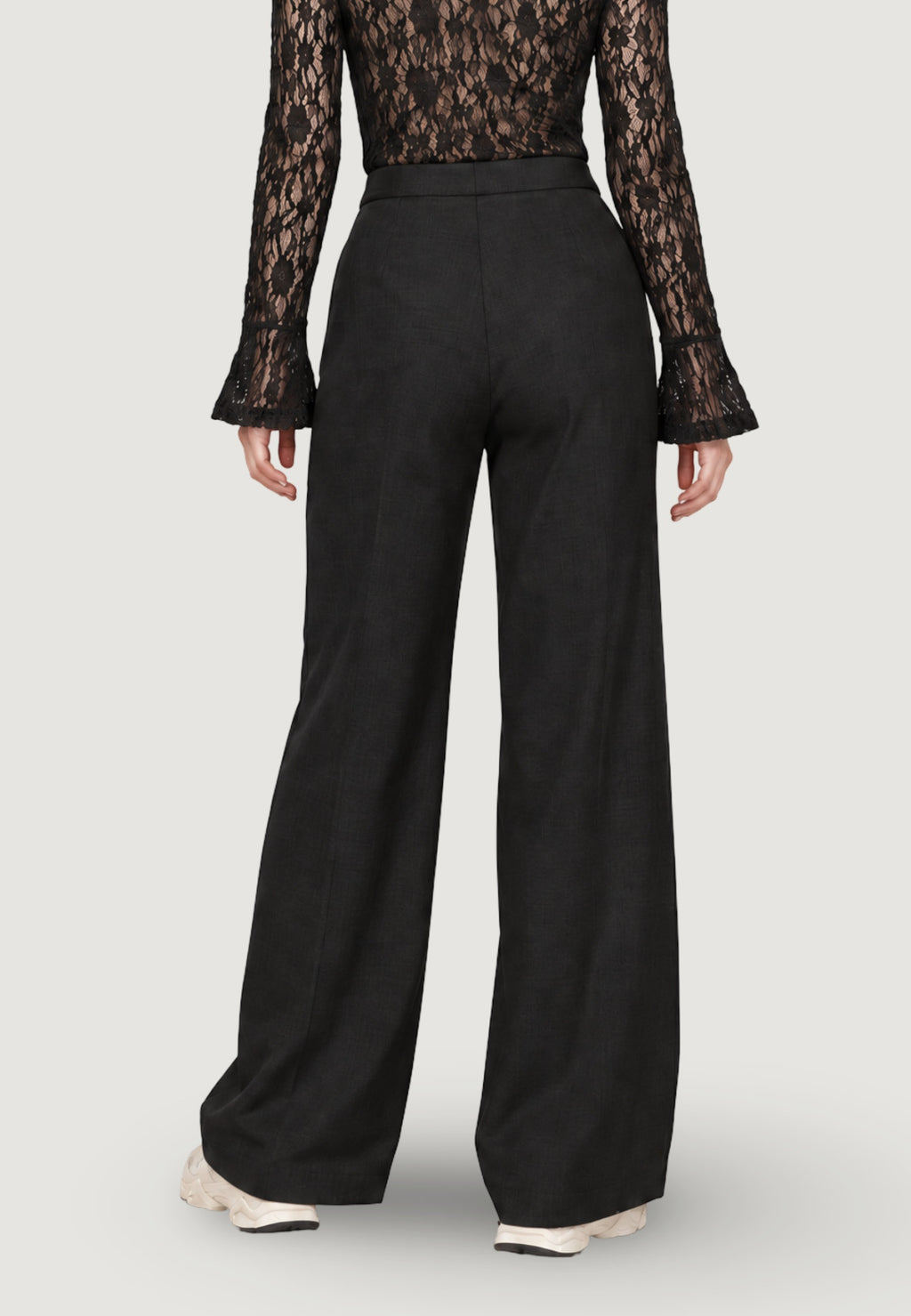 DIAMANTE PLEATED PANT
