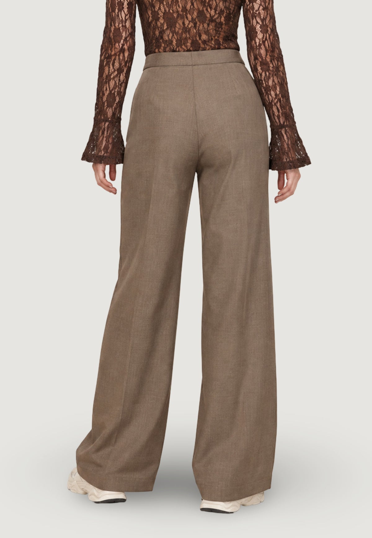 DIAMANTE PLEATED PANT