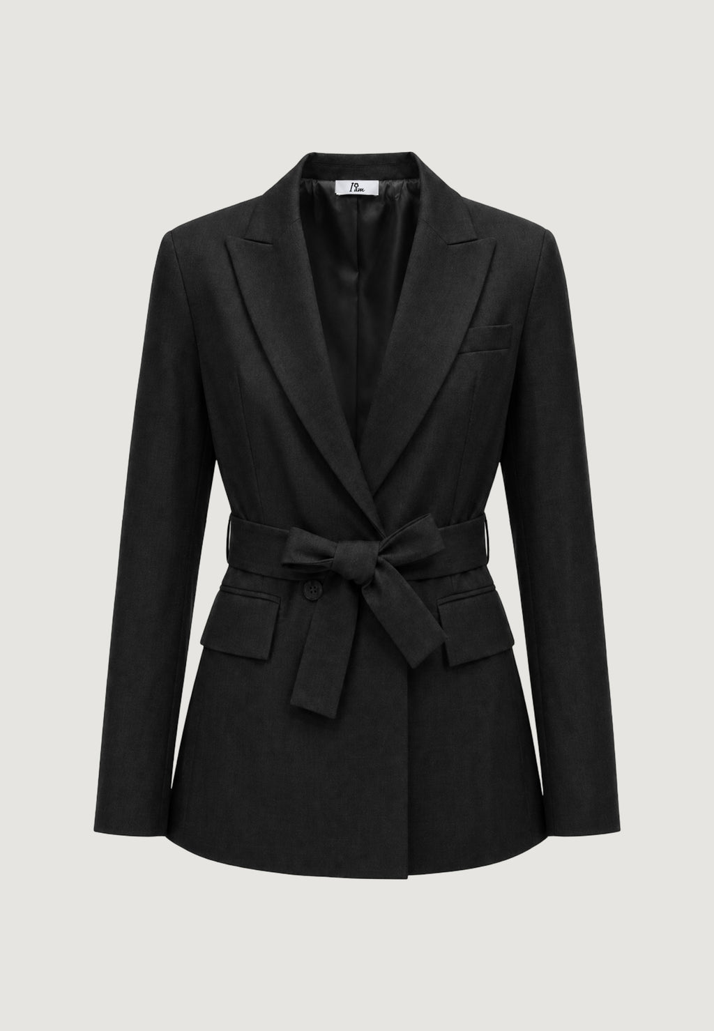 DIAMANTE BELTED BLAZER