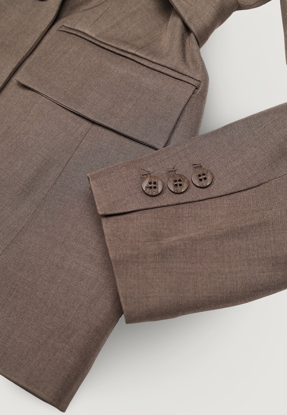 DIAMANTE BELTED BLAZER