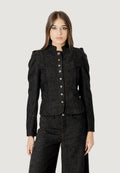 SARA FAUX SUEDE NAPOLEON JACKET