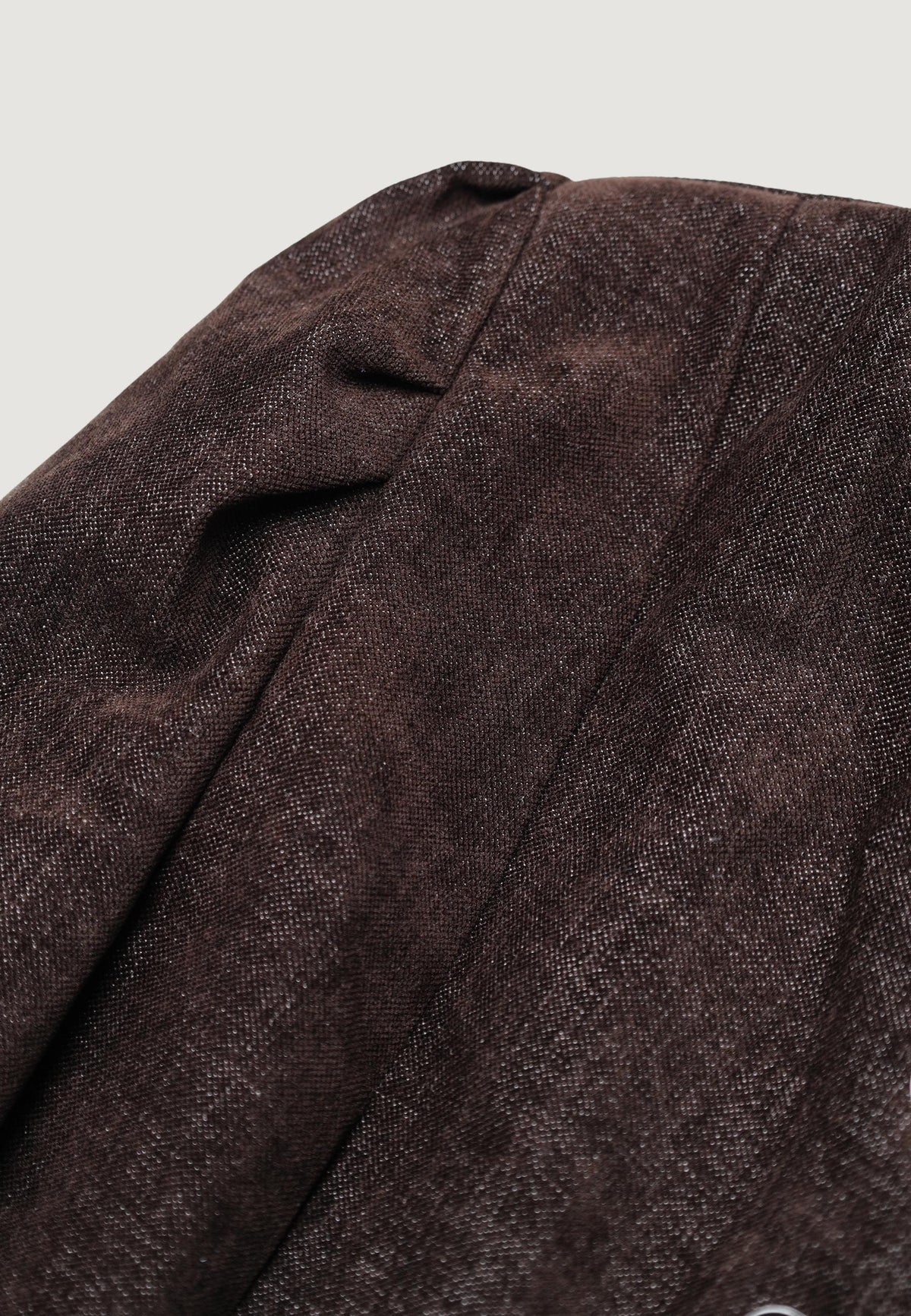 SARA FAUX SUEDE NAPOLEON JACKET